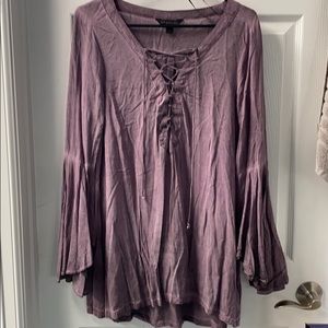 Purple blouse